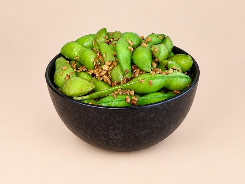 Garlic Edamame